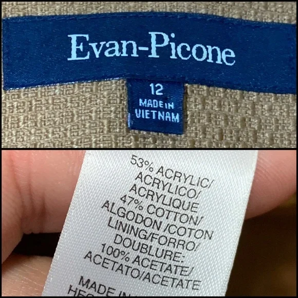 Evan Picone Button Up Jacket - Picture 11 of 12